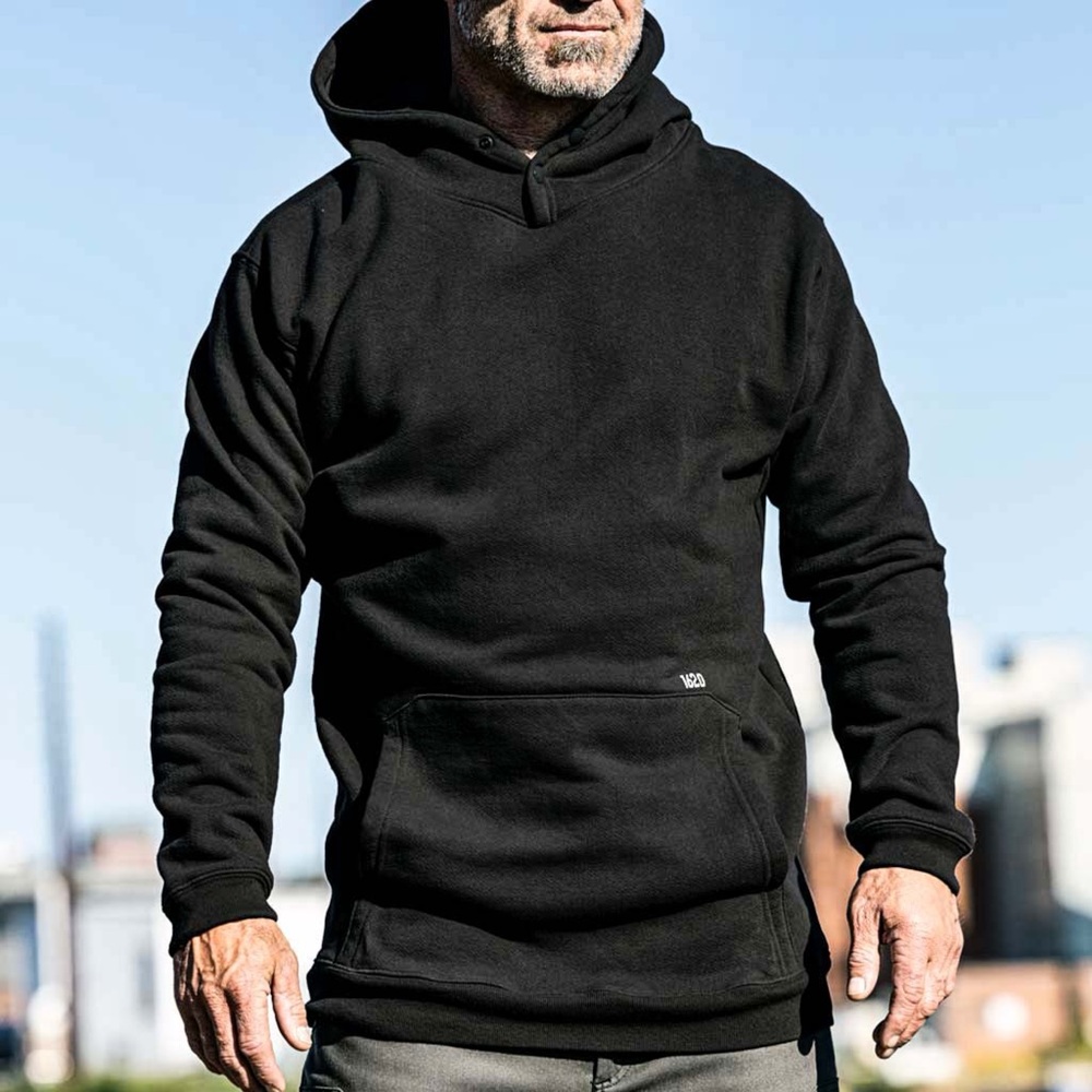 1620 Workwear, Inc Multicam Full Tech Work Hoodie Sz S In Black